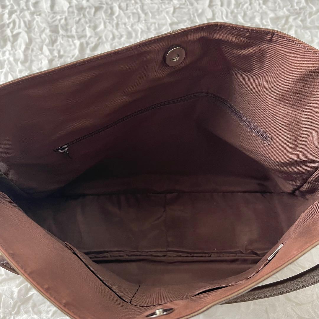 HAMANO ハマノ 濱野皮革工藝 本革 レザートートバッグ ブロンズ