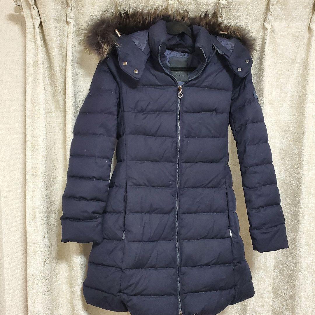 TATRAS ラビアナ ネイビー ウール地ダウンジャケット