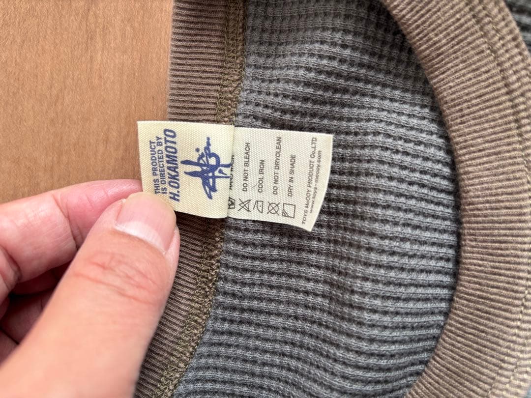 TOYS McCOYトイズマッコイ　サーマル　ワッフル