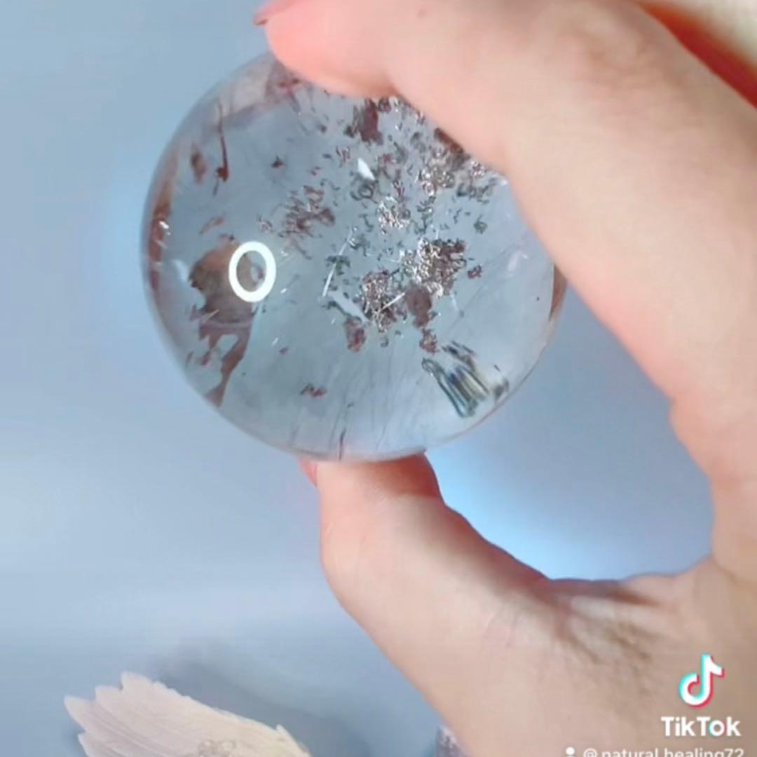 【在庫処分】シルバールチル＆ピンクガーデンクォーツ