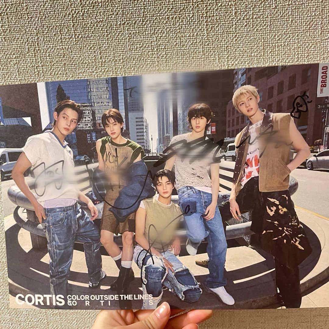 CORTIS コルティス 全員 直筆 サイン サイン会