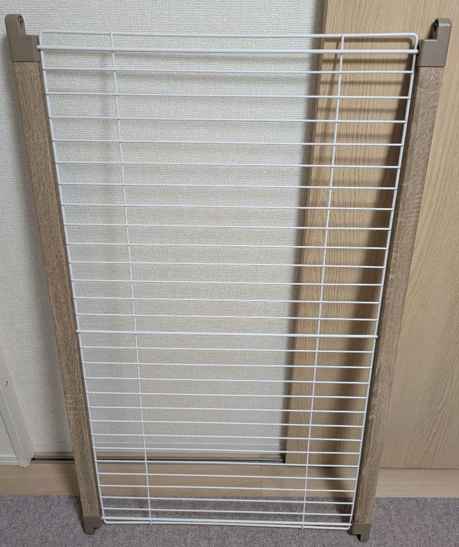 【にゃおりんこ】アイリスオーヤマ中型犬用ケージ　ライトナチュラル