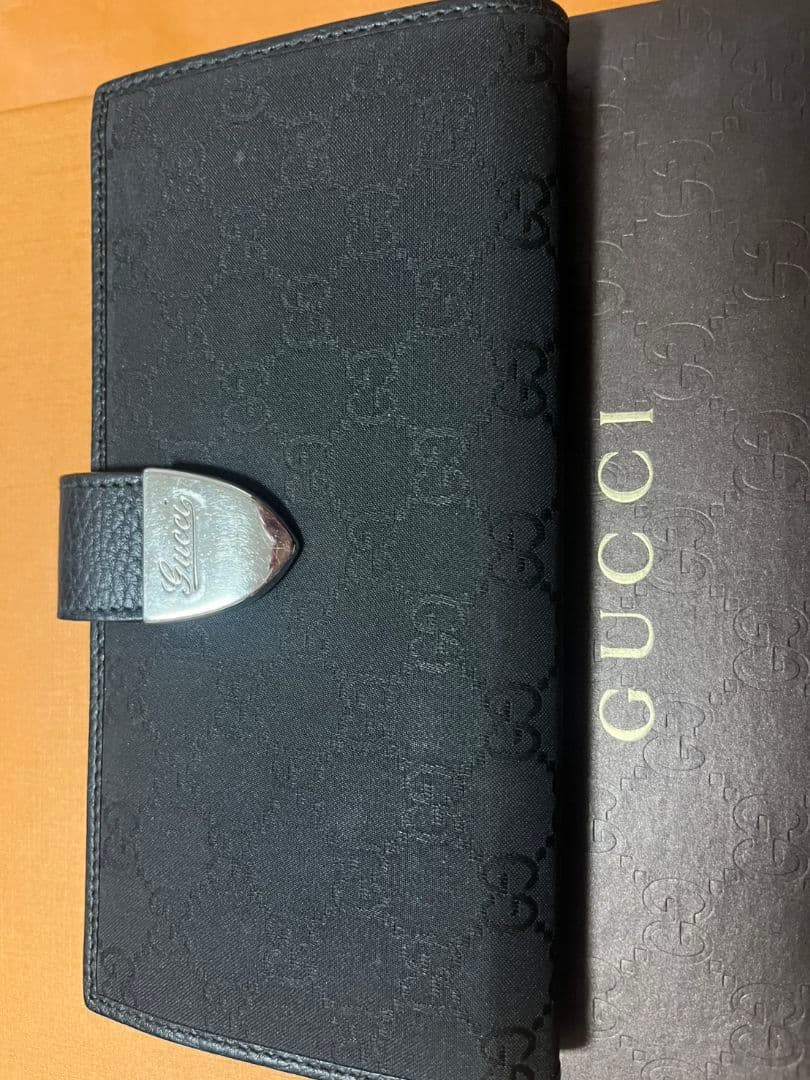 GUCCI ブラック 二つ折り財布セット割引有