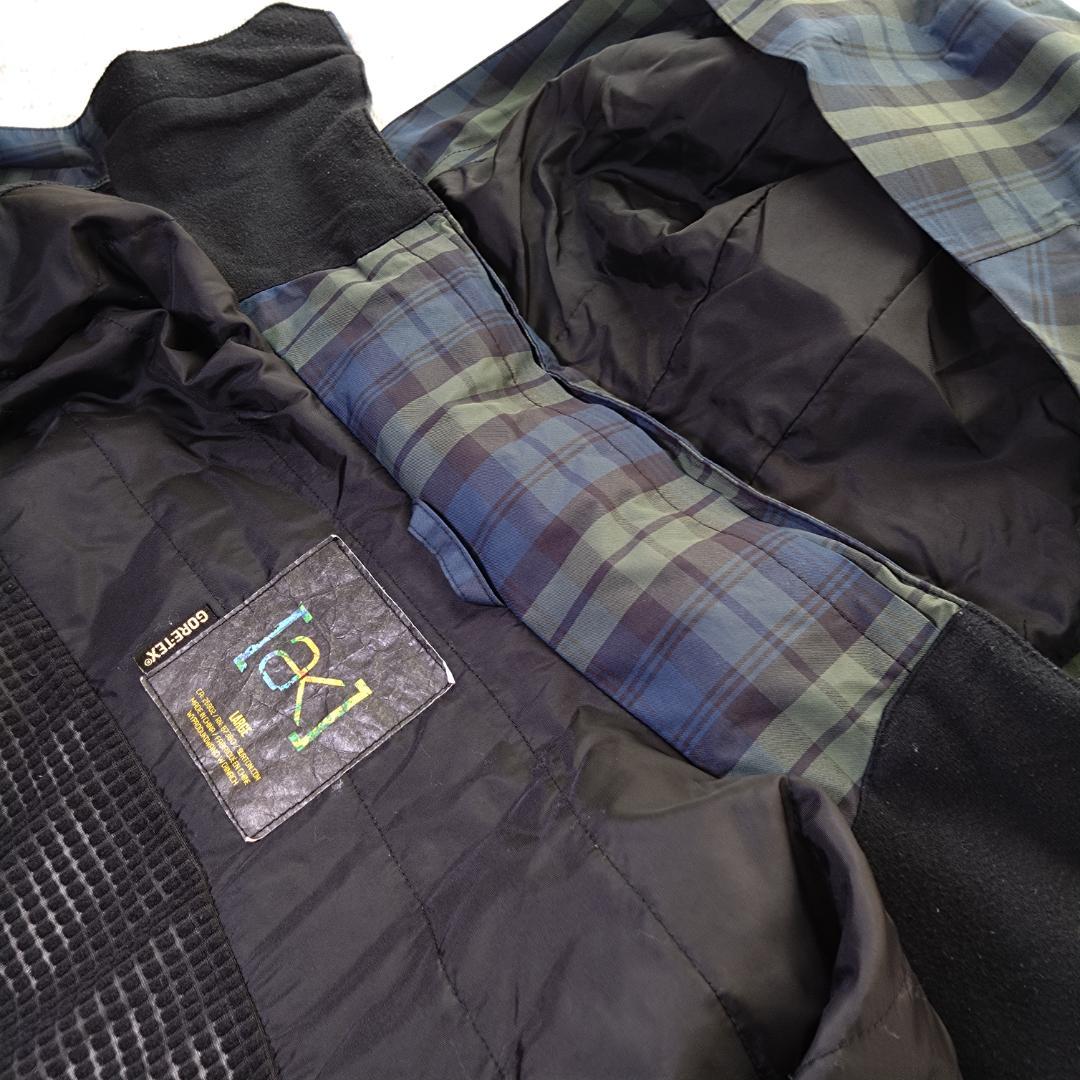 BURTON ak GORE-TEX スノーボードウェア　L　チェック柄