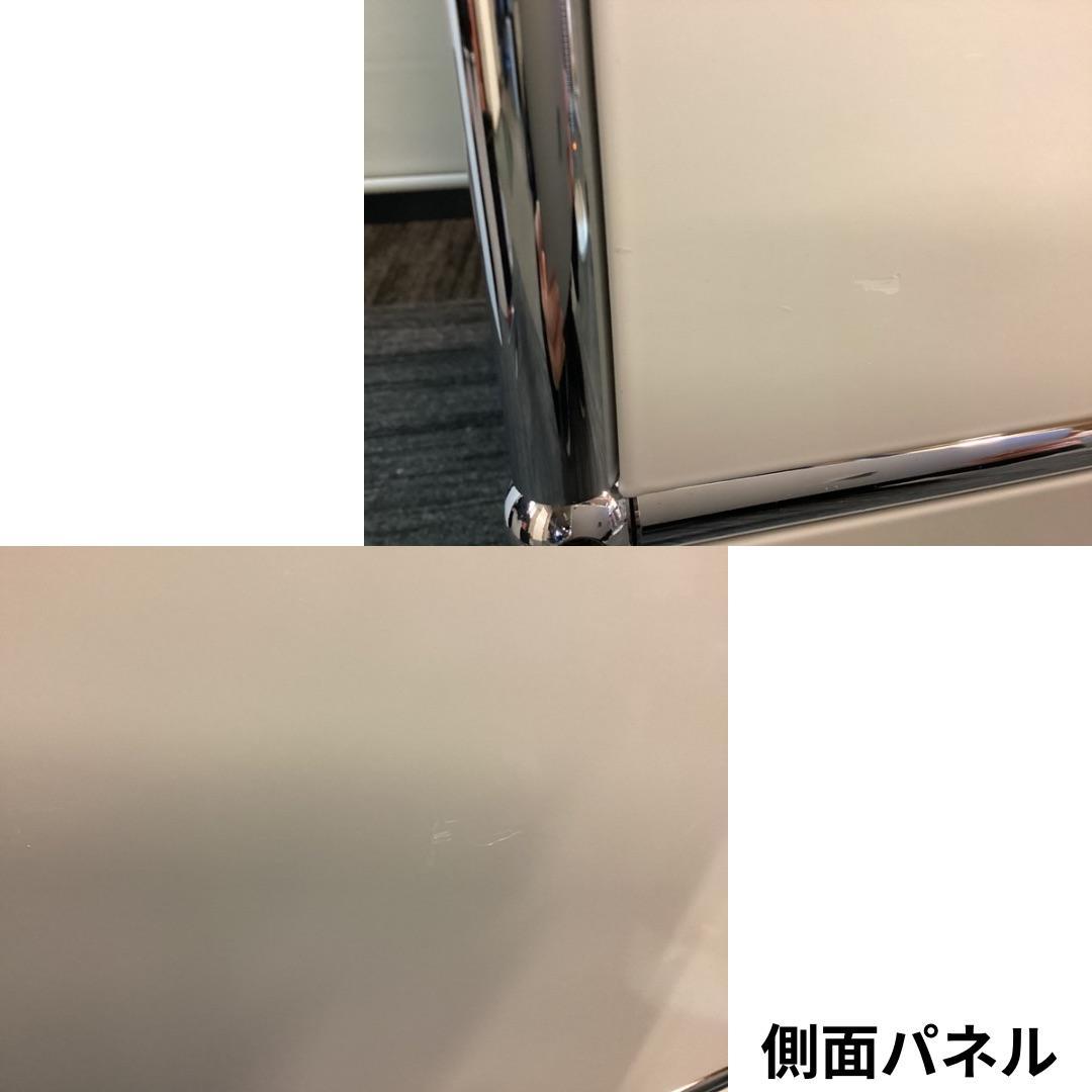 USMハラー ３段 オープンキャビネット シェルフ ホワイト ドロップダウン