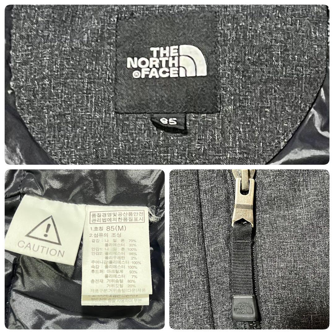 THE NORTH FACE ノースフェイス　ロングコート　ダウン　グレー　M