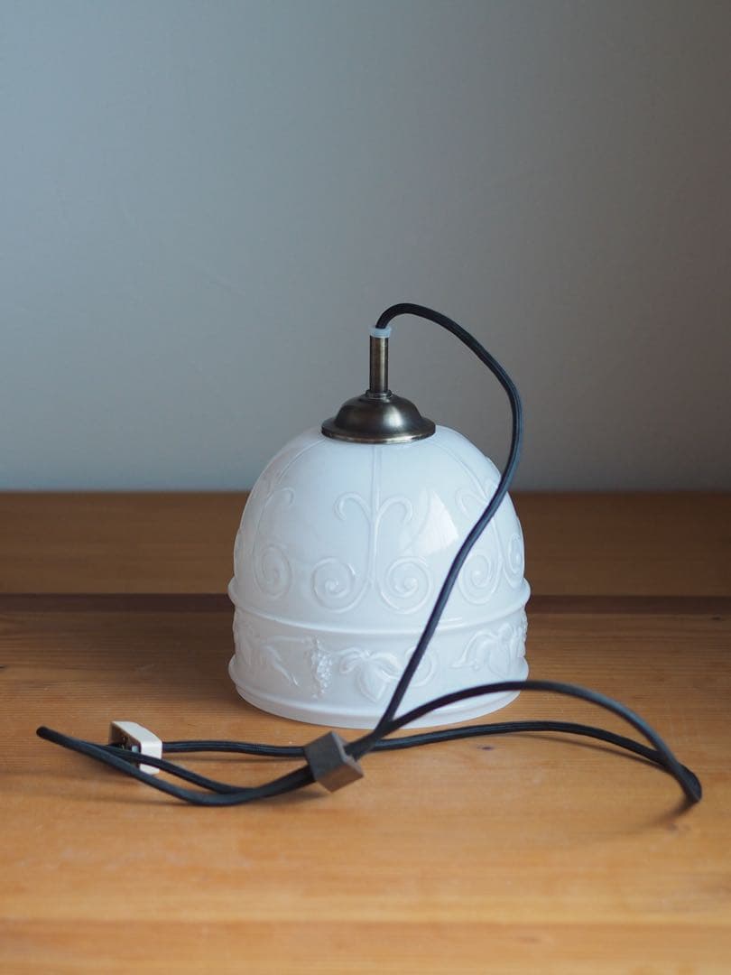 後藤照明ペンダントライト/大正浪漫/乳白ガラス/GLF/引掛けシーリング/レトロ