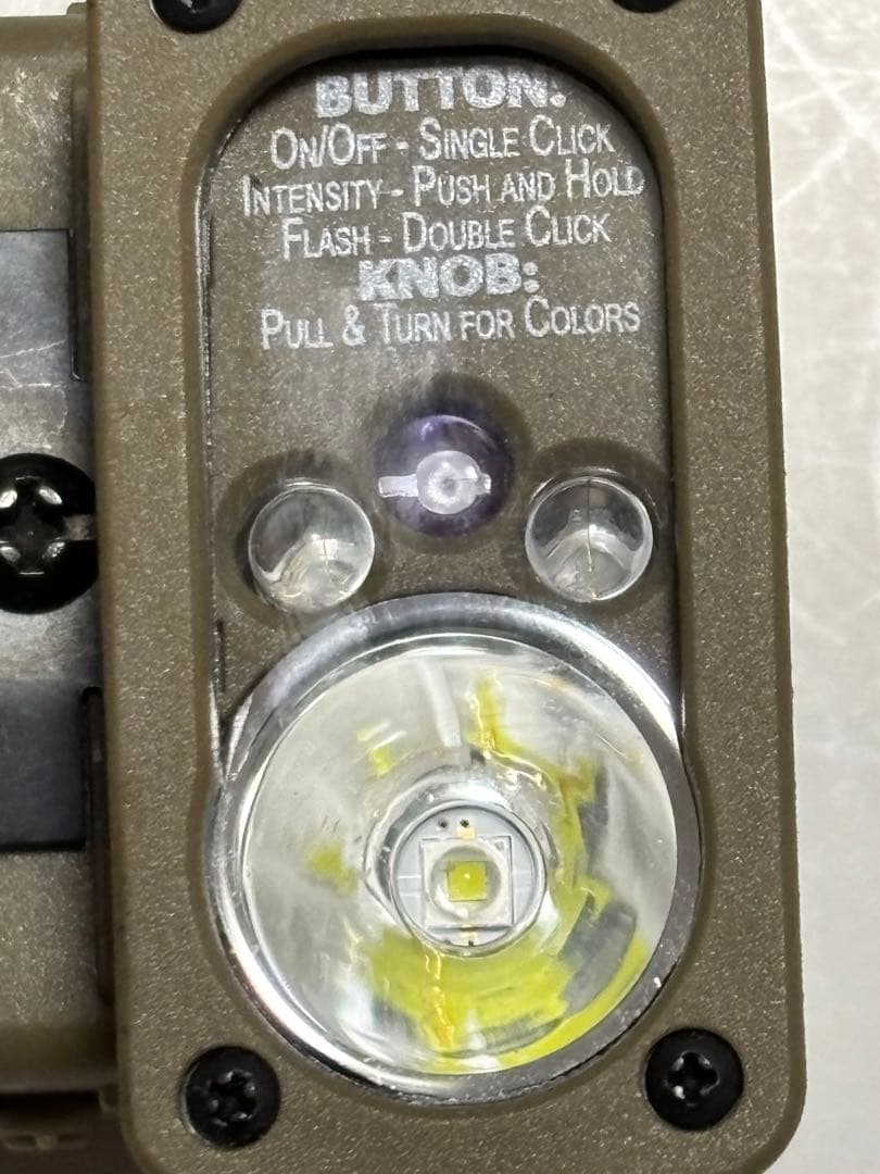 米軍放出品　実物　希少　グリーライト　ストリームライト　サイドワインダー　1