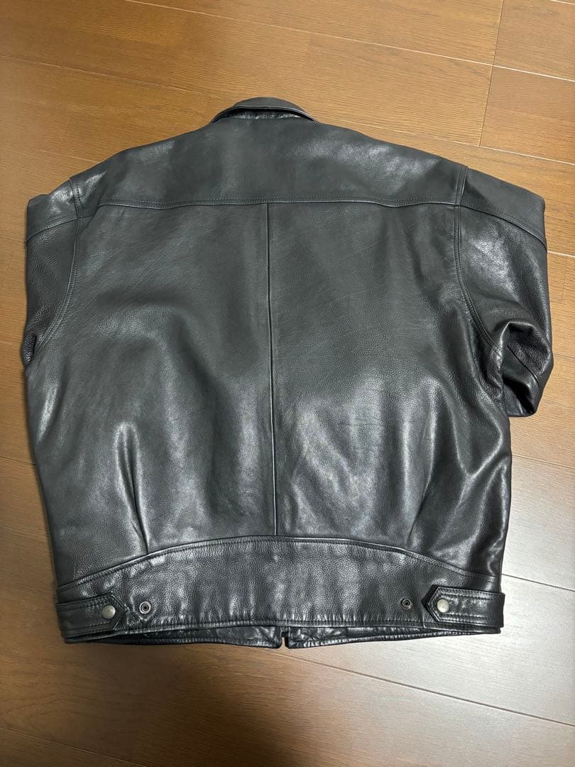レザージャケット　本革　トラッカージャケット　OLD GAP