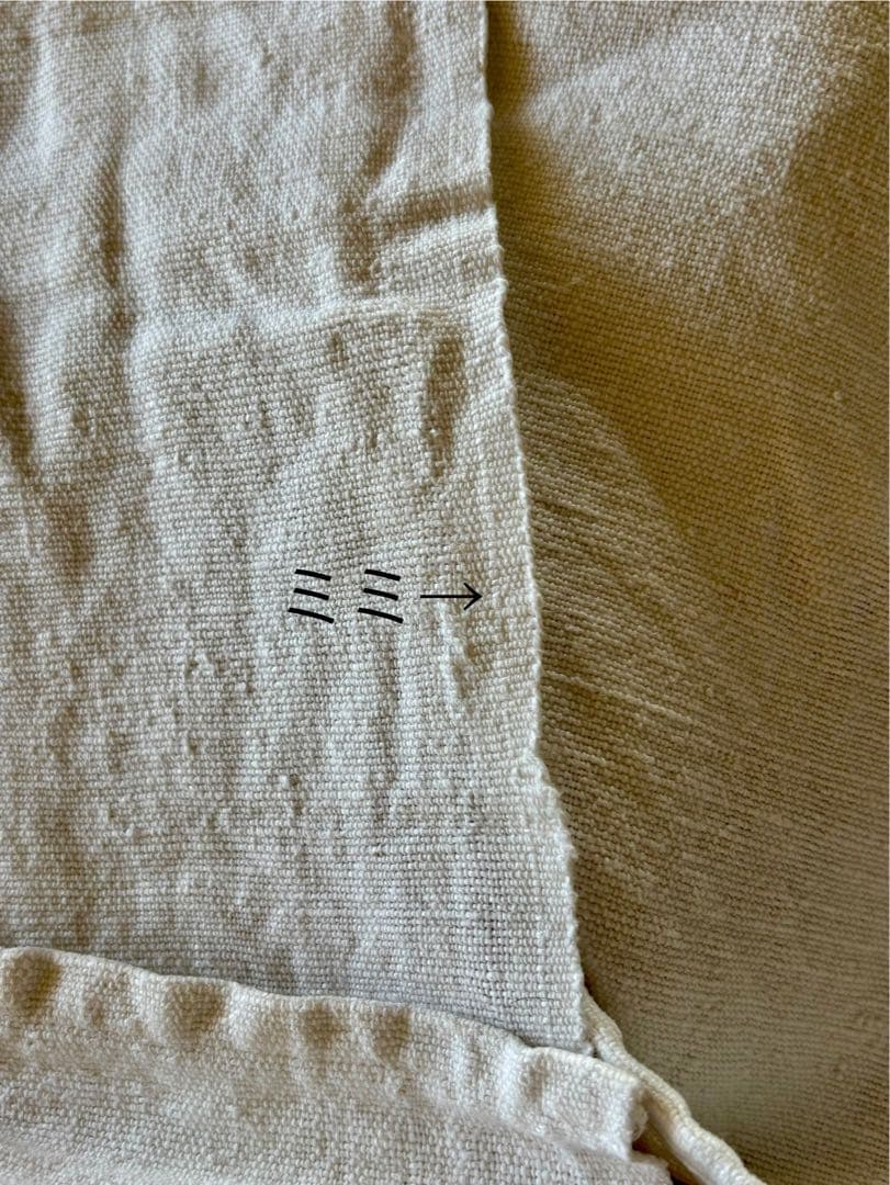 フランスアンティーク 19世紀のリネンシーツ 1800✖️2500 風合い柔らか