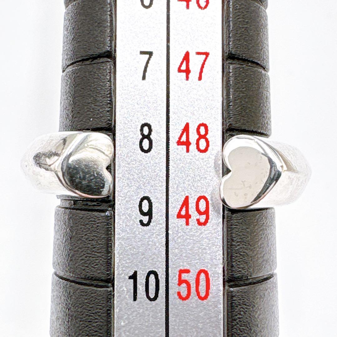 極美品 オールドティファニー テンダネスハート リング 8.5号 シルバー925