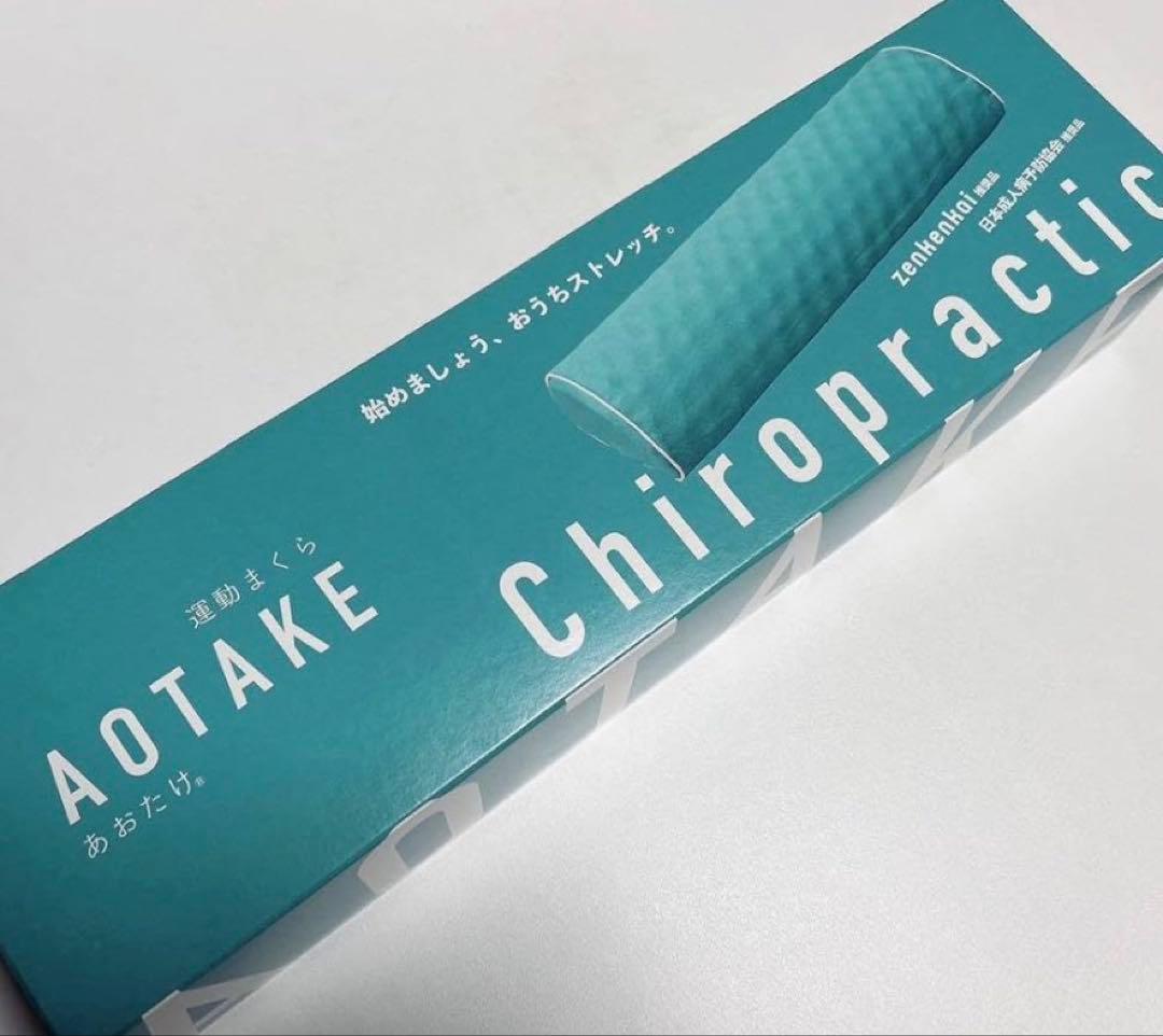 全建会　カイロプラクティック 運動まくら　AOTAKE あおたけ　新品