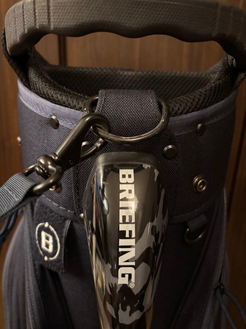 ブリーフィングキャディバッグ　CR-5 #02 ゴルフバッグ ネイビー