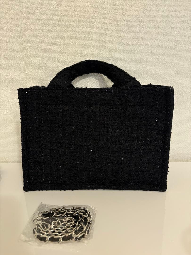 Darich DRビジューミニトートバッグ ブラック