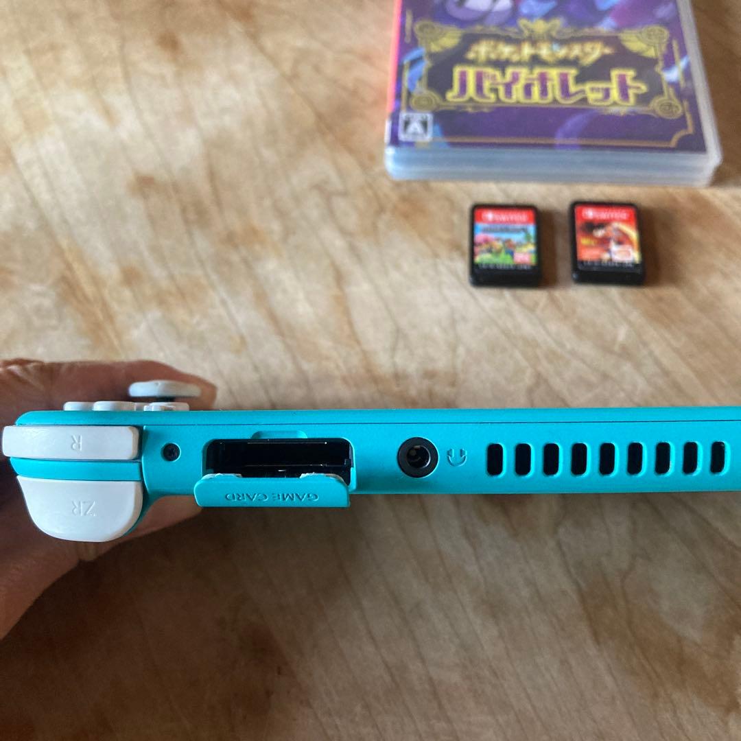 スイッチライト Switch Lite ターコイズ + ゲームソフト3つセット