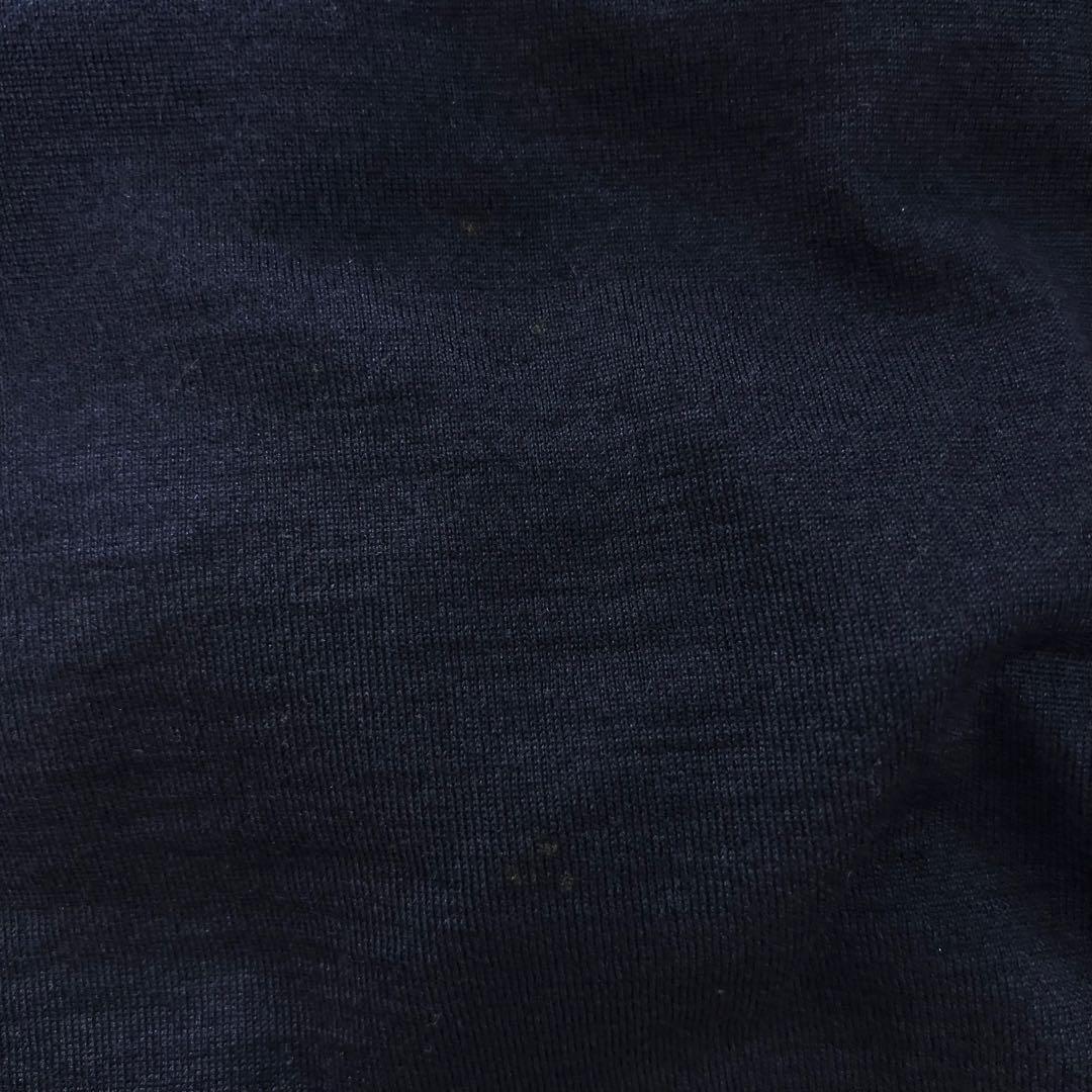 JIL SANDER 14SS 本人期 バイカラー ウールシルク カーディガン