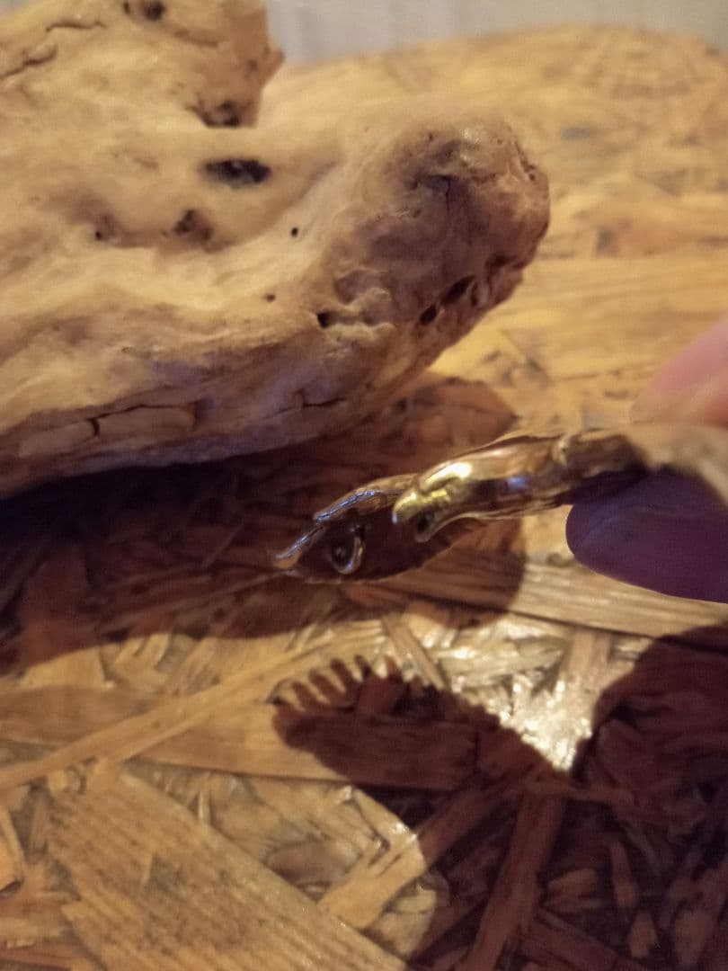 真鍮,全金色,大イーグル,ペンダント細角デザインチェーン,フックホイールカスタム