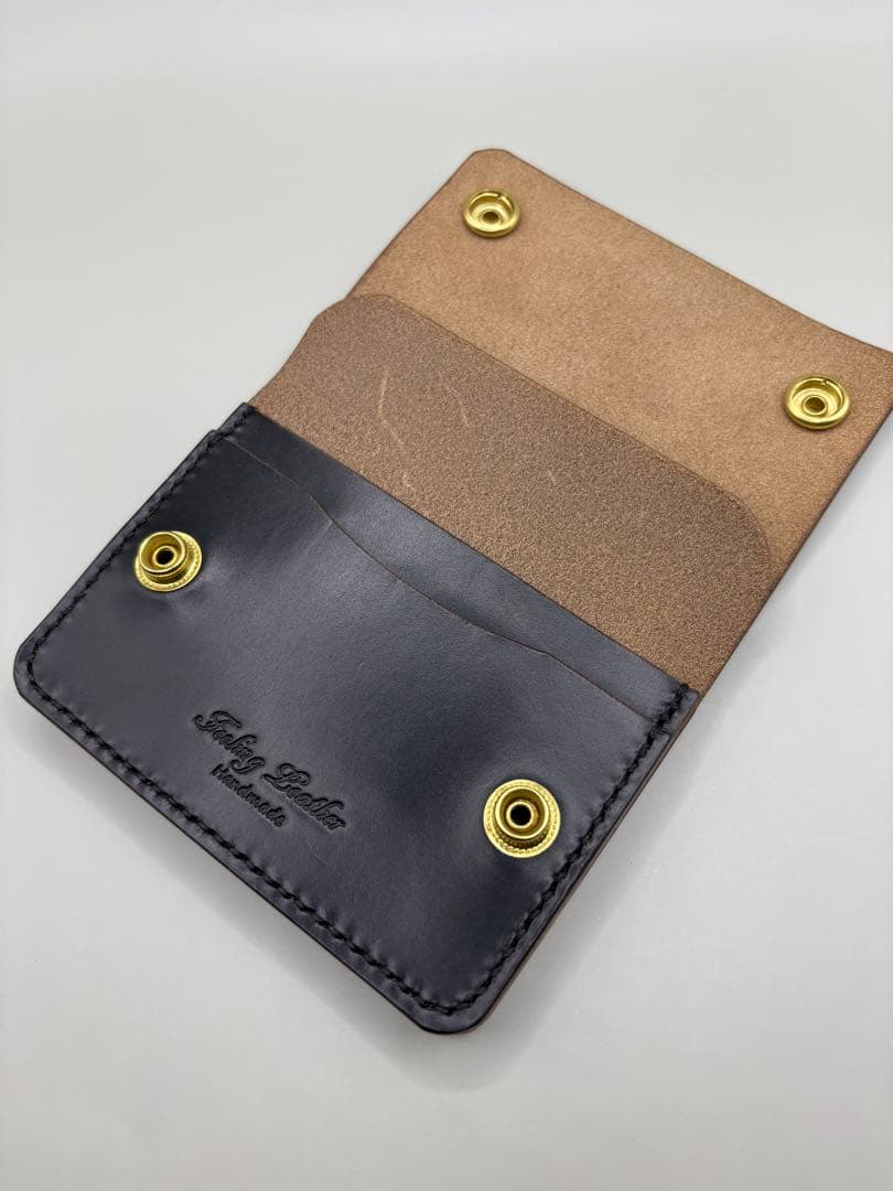 ショートトラッカーウォレット　HORWEEN　クロムエクセル(ホーウィン社)②