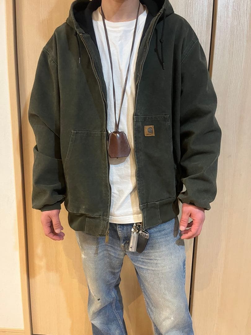 ト*ス様 Carhartt アクティブジャケット 2XL MOS ダック地