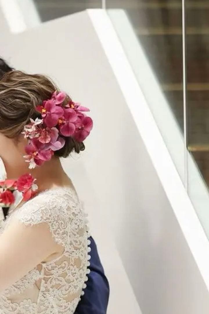 バレリーナブーケ・ブートニア、ヘッドドレスセット