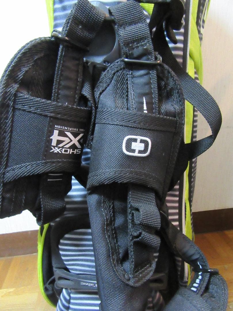 ★☆★豪華★ヘッドカバー付き★OGIO★GROM★14分割★グレー/ライム★☆★