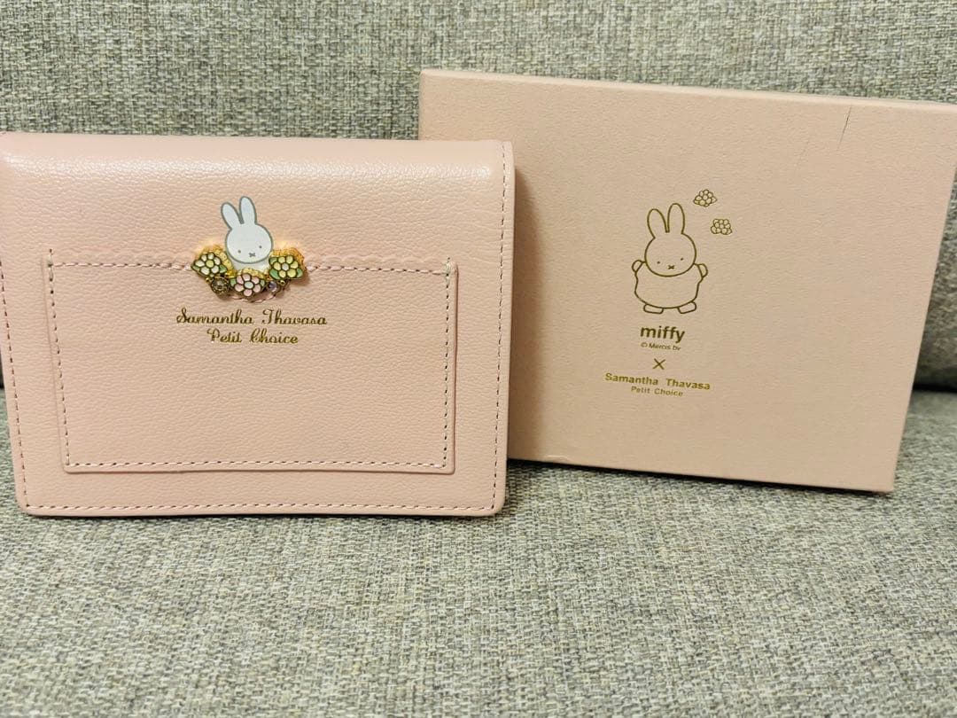 う*こ様 【美品】ミッフィー　サマンサタバサ　プチチョイス　折財布　ピンク
