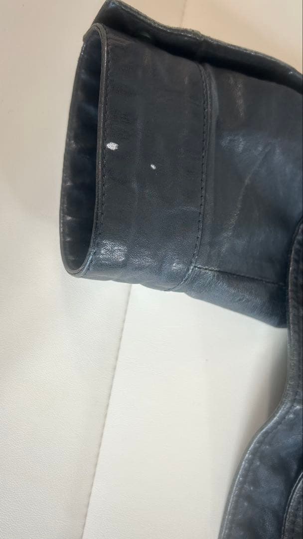 F*7様 DOLCE&GABBANA ブラックレザージャケット