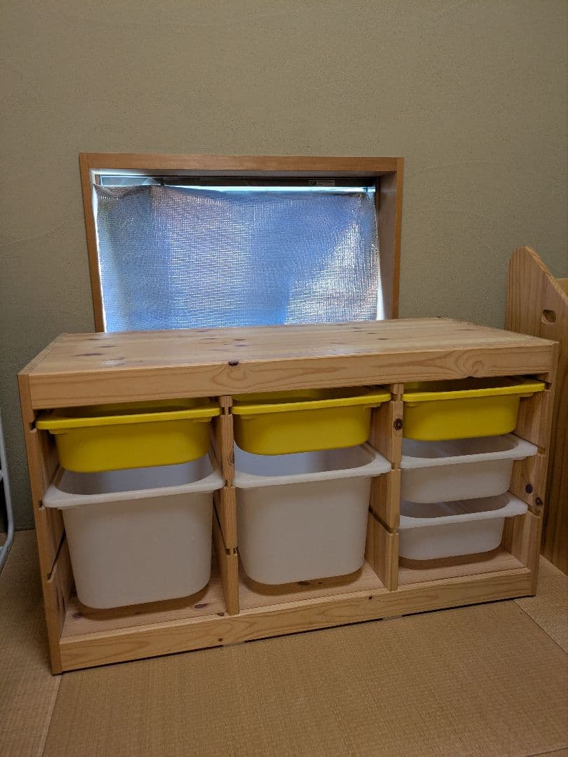 IKEA　トロファスト収納ボックス付き　TROFAST