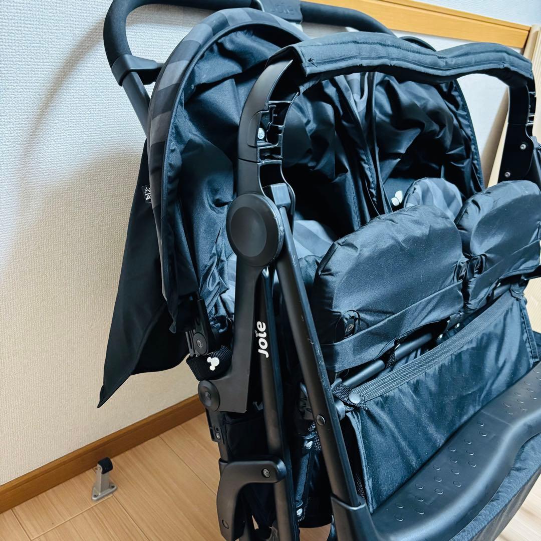 Joie ジョイー　エアツイン　二人乗りベビーカー 付属品あり