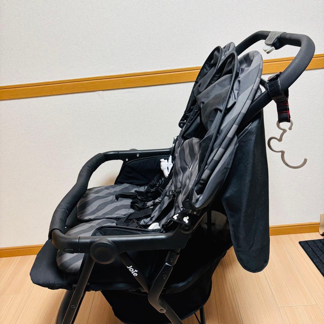 Joie ジョイー　エアツイン　二人乗りベビーカー 付属品あり