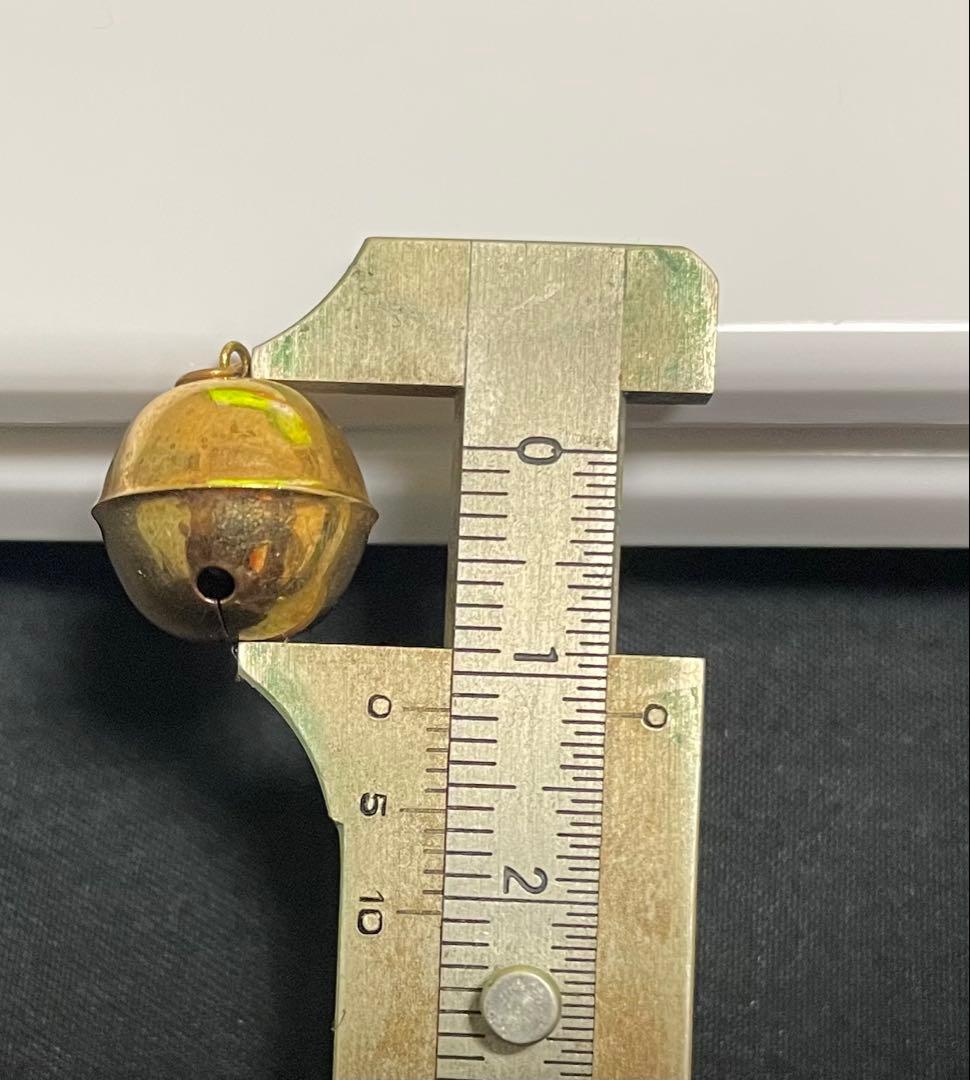 K18（18金）鈴 根付け 男女兼用！