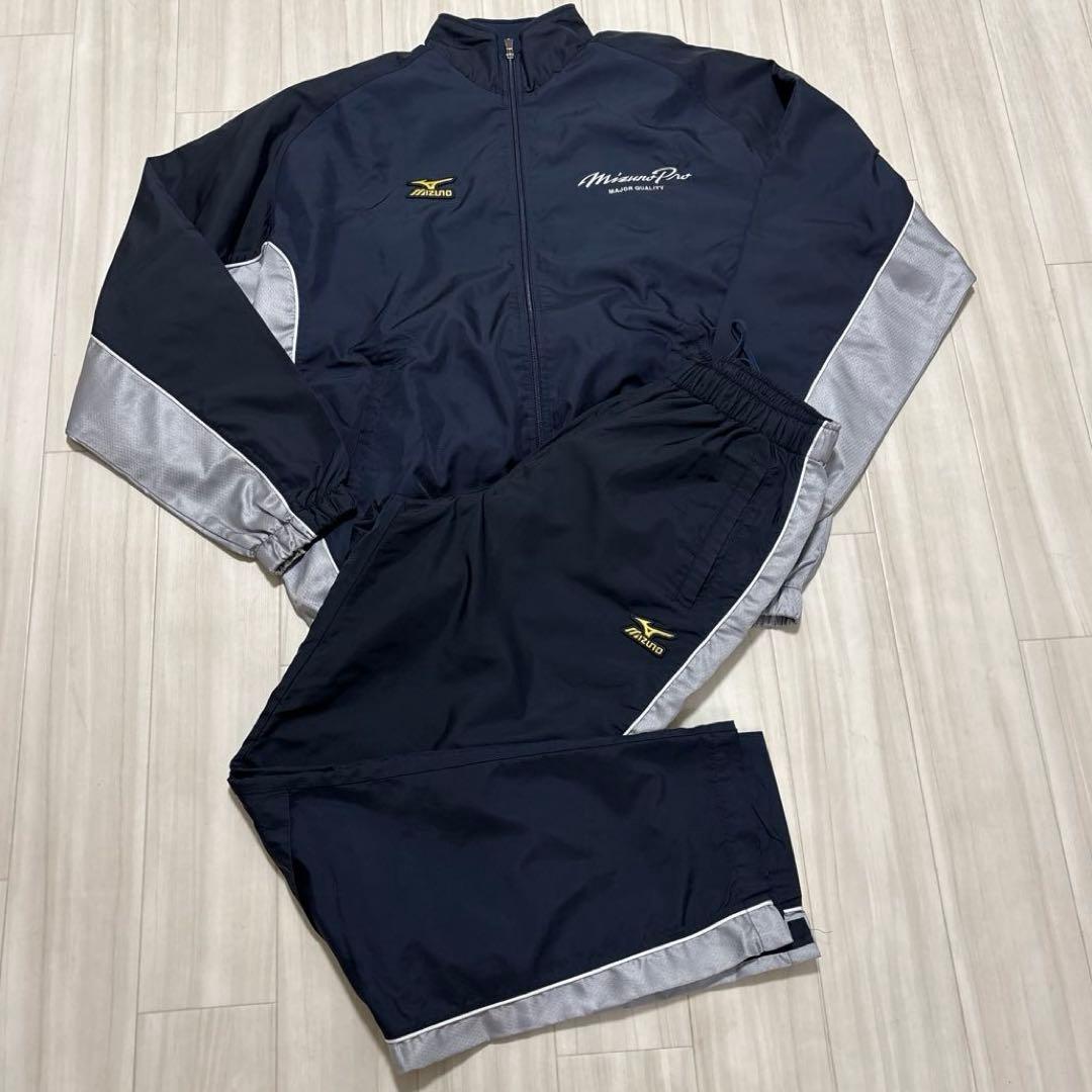 MizunoPro MAJOR QUALITY(ブレスサーモ) ネイビー　XL