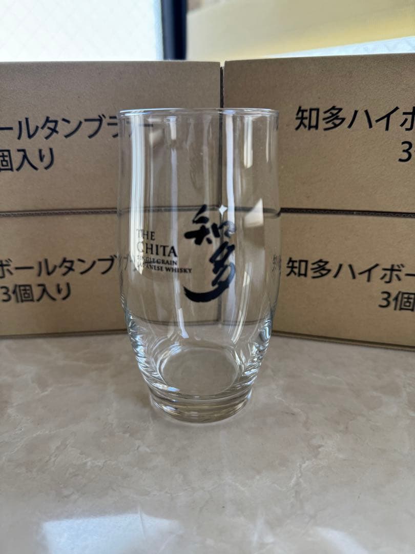 サントリー知多700ml 3本、知多ハイボールタンブラー335ml 12個セット