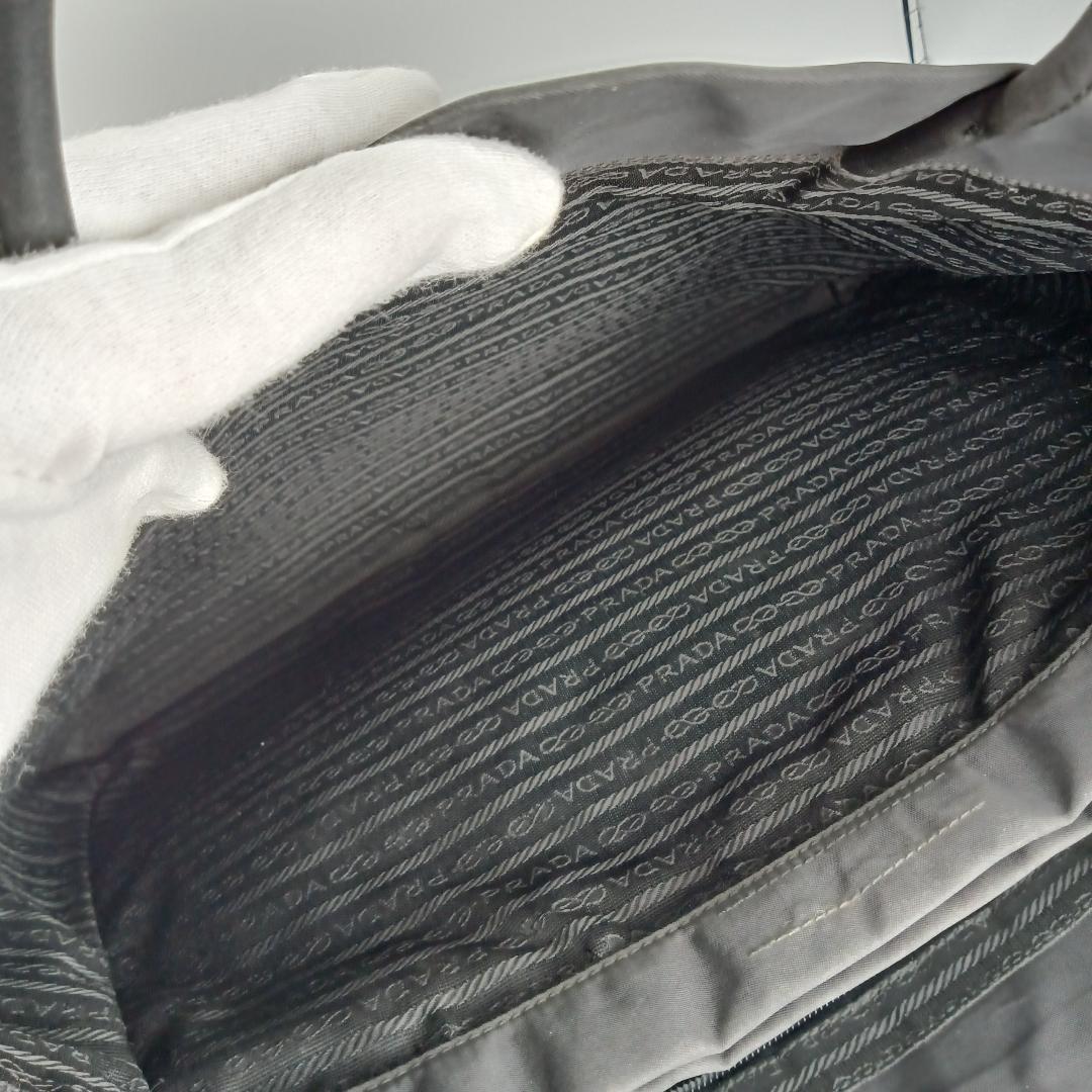 PRADA プラダ ナイロン トート 三角ロゴ 大容量 ブラック 黒