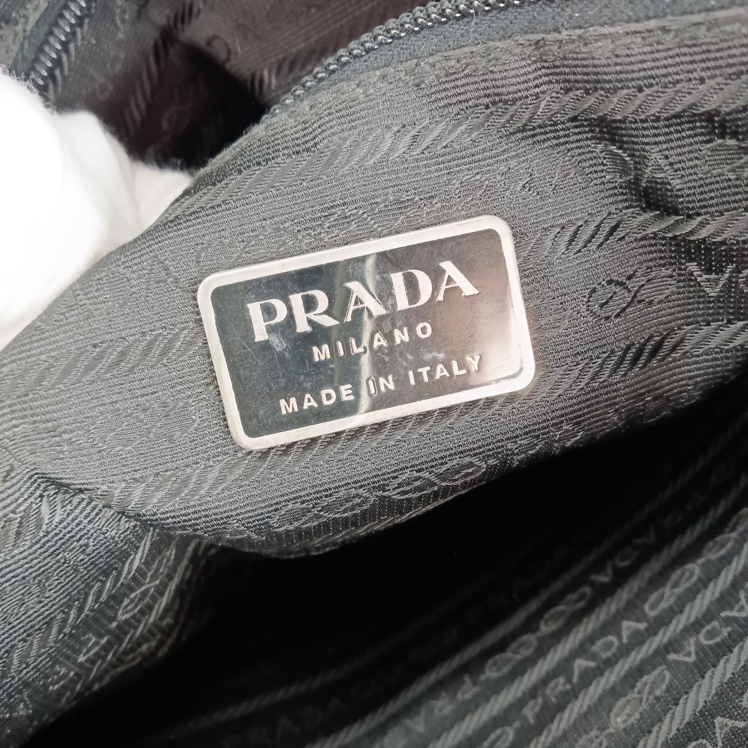PRADA プラダ ナイロン トート 三角ロゴ 大容量 ブラック 黒