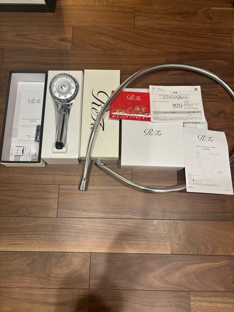ReFa シャワーヘッド リファ ファインバブルダイア90 リファホースセット