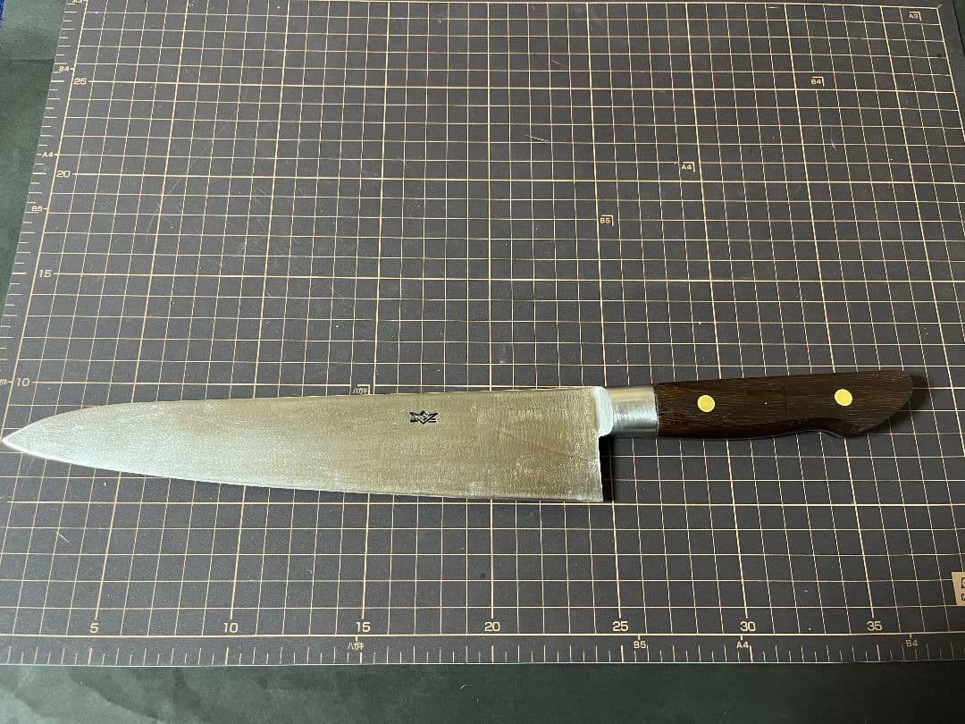 東京杉本 牛刀包丁 全鋼 包丁 刃渡り24cm 研ぎ澄み