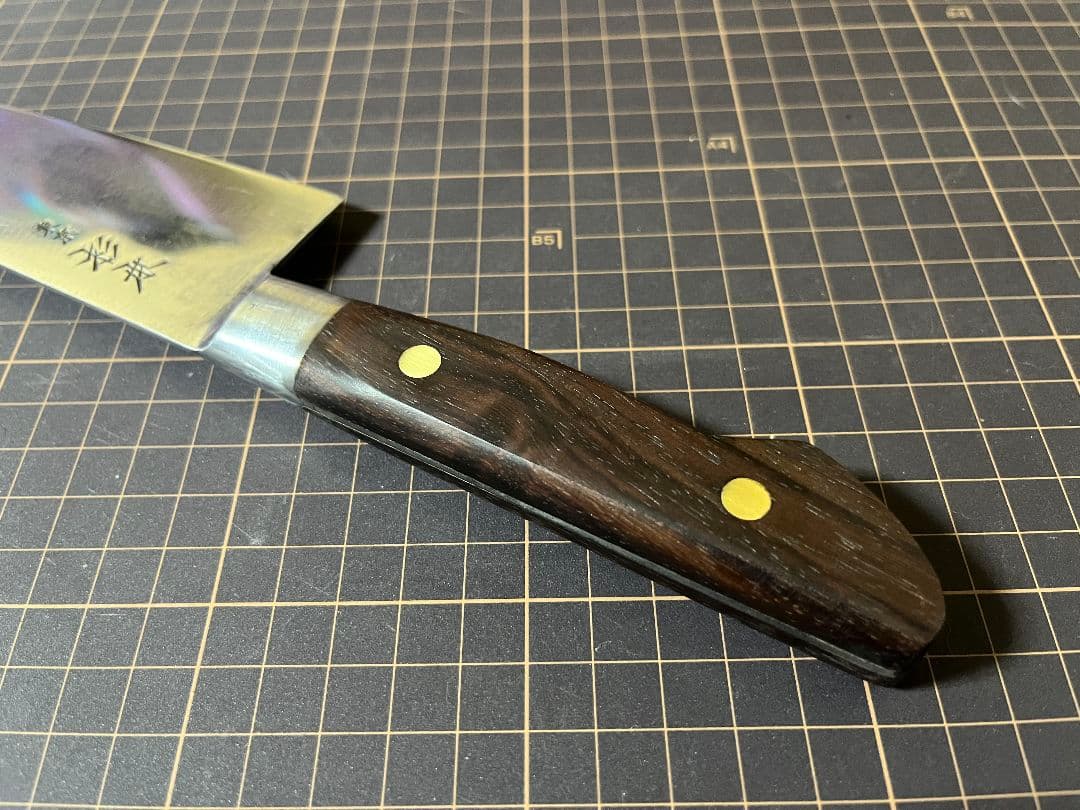 東京杉本 牛刀包丁 全鋼 包丁 刃渡り24cm 研ぎ澄み