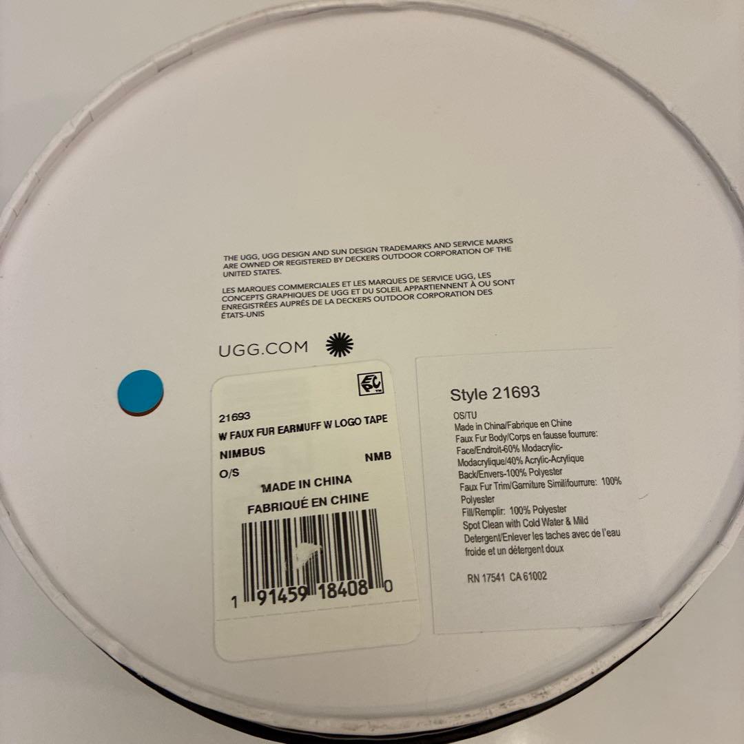 【新品・未使用】UGG 耳当て イヤーマフ