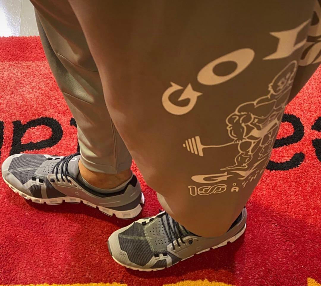 100A×GOLD’S GYM/100A DRY BAGGY PANTS