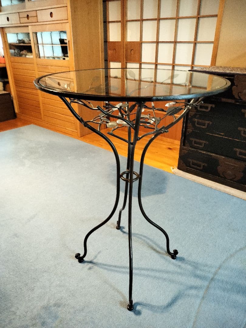 ガラステーブル インテリア