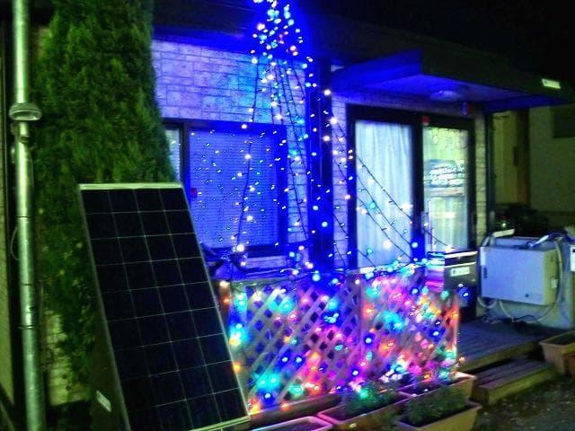 ほぼ未使用●ポータブル電源ちくでんSUN・KIT● ソーラーパネルセット 防災