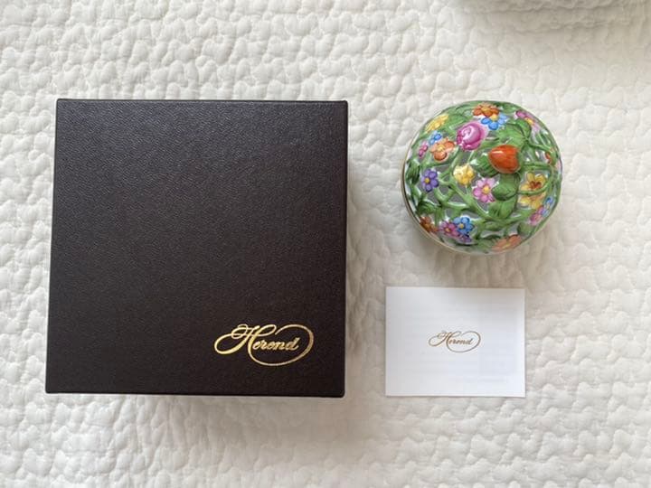 HEREND HVNGARY ヘレンド ハンガリー製 ボンボン入れ 小物入れ