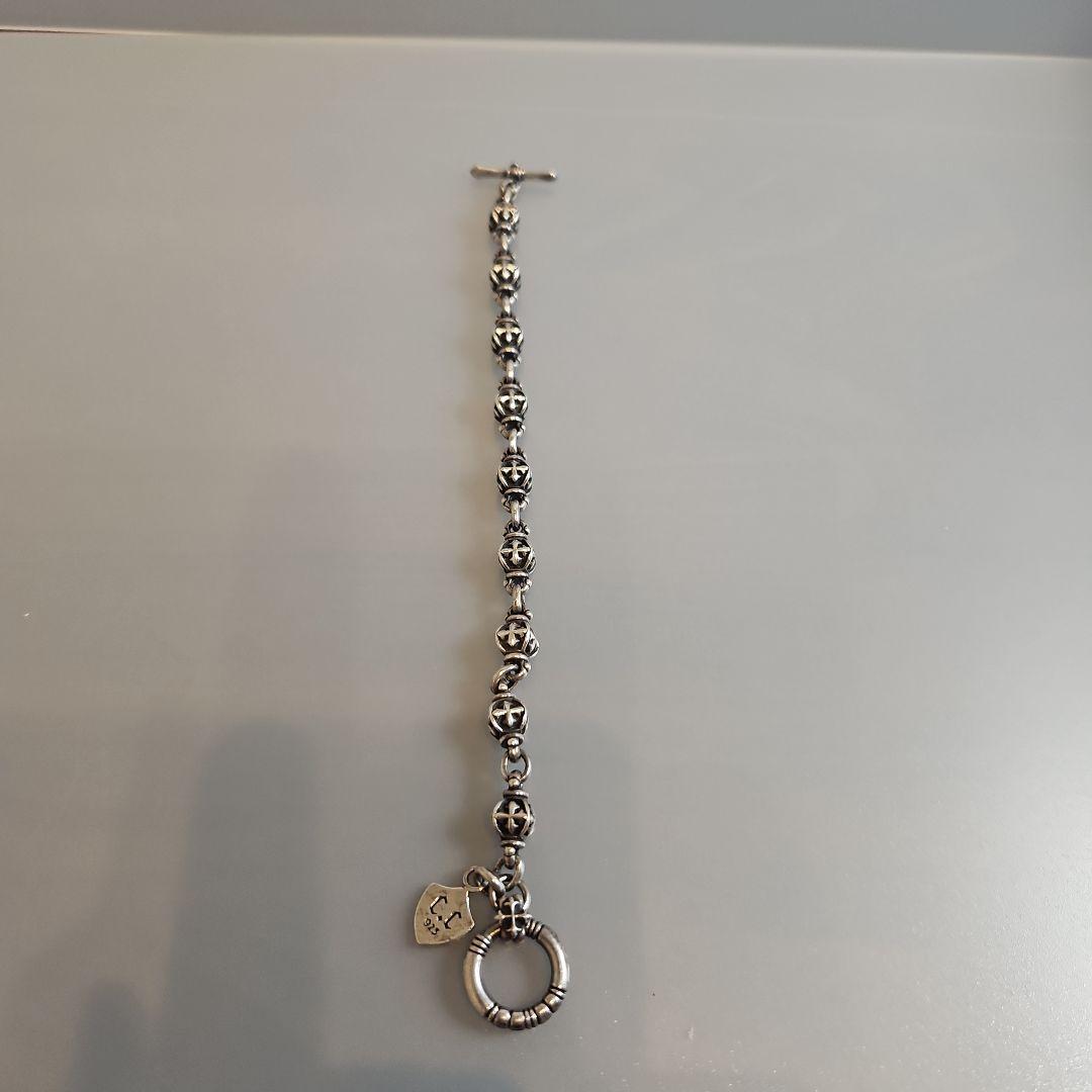 【お値下げです】シルバー925 ビーズデザイン ブレスレット