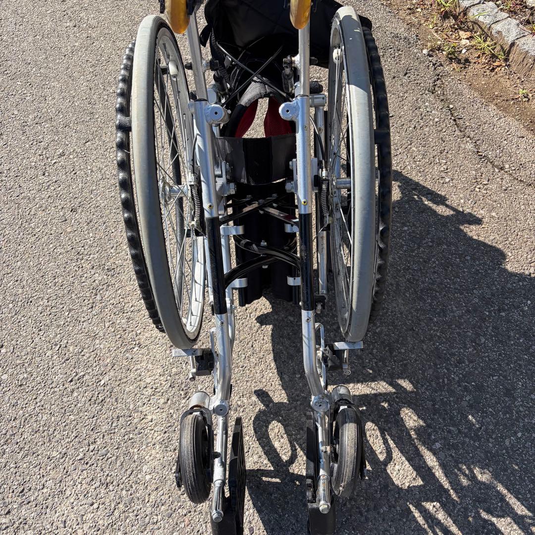 車椅子 【日進医療器 座王シリーズ スタンダード NA-506W】自走式車椅子