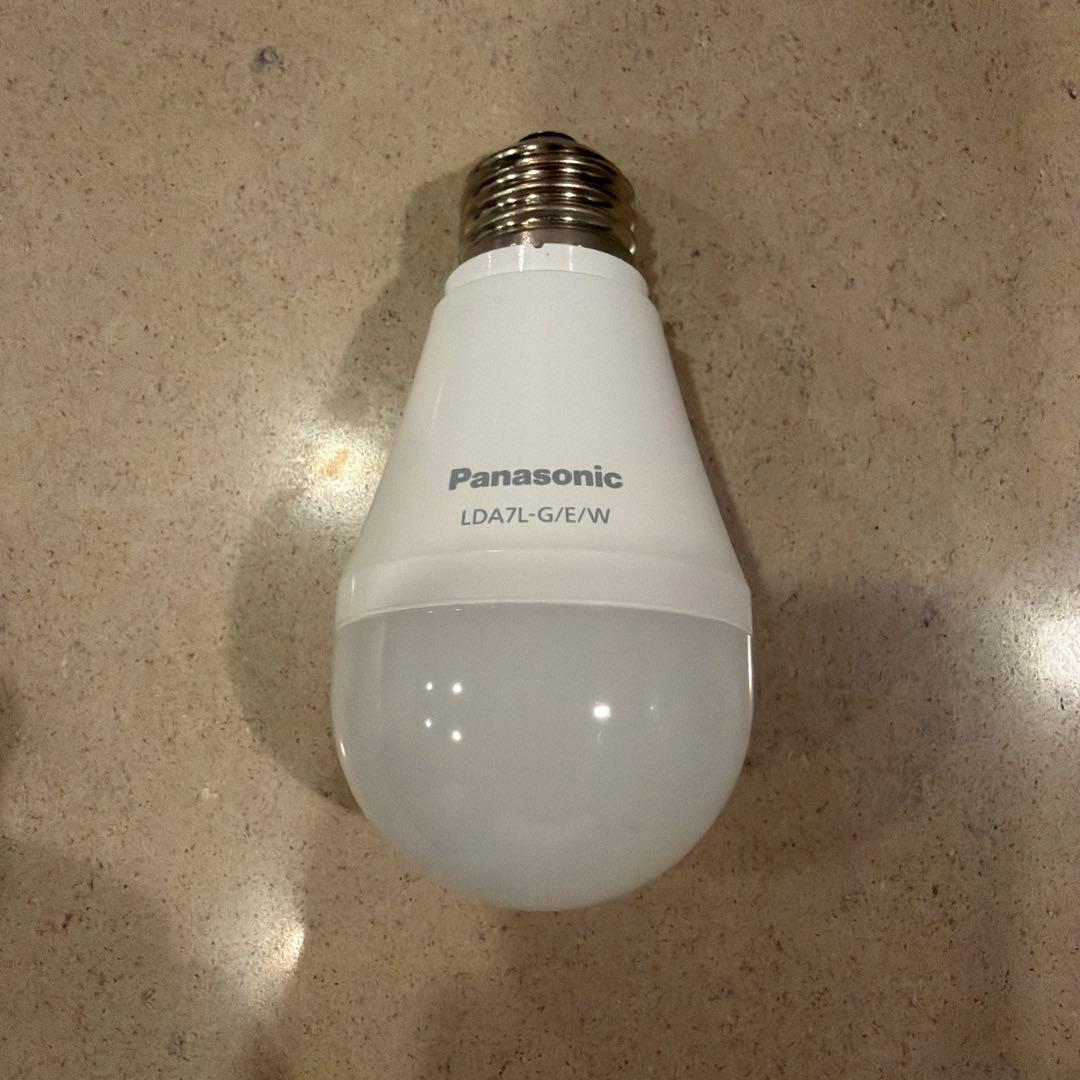 【動作良好7つセット】Panasonic LDA7L-G/E/W LED電球