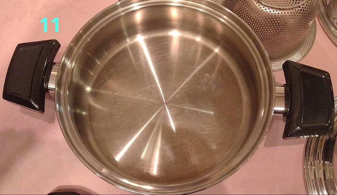  QUEEN ロイヤルクイーン 鍋 IH 料理集付き セット