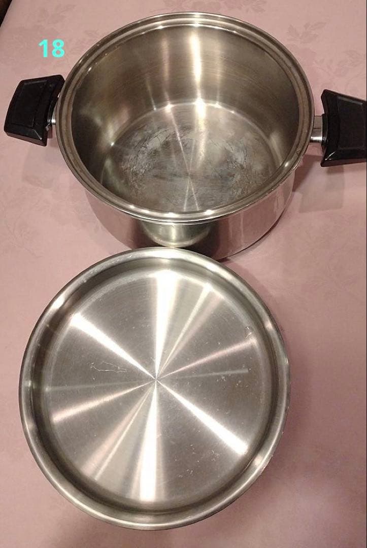  QUEEN ロイヤルクイーン 鍋 IH 料理集付き セット