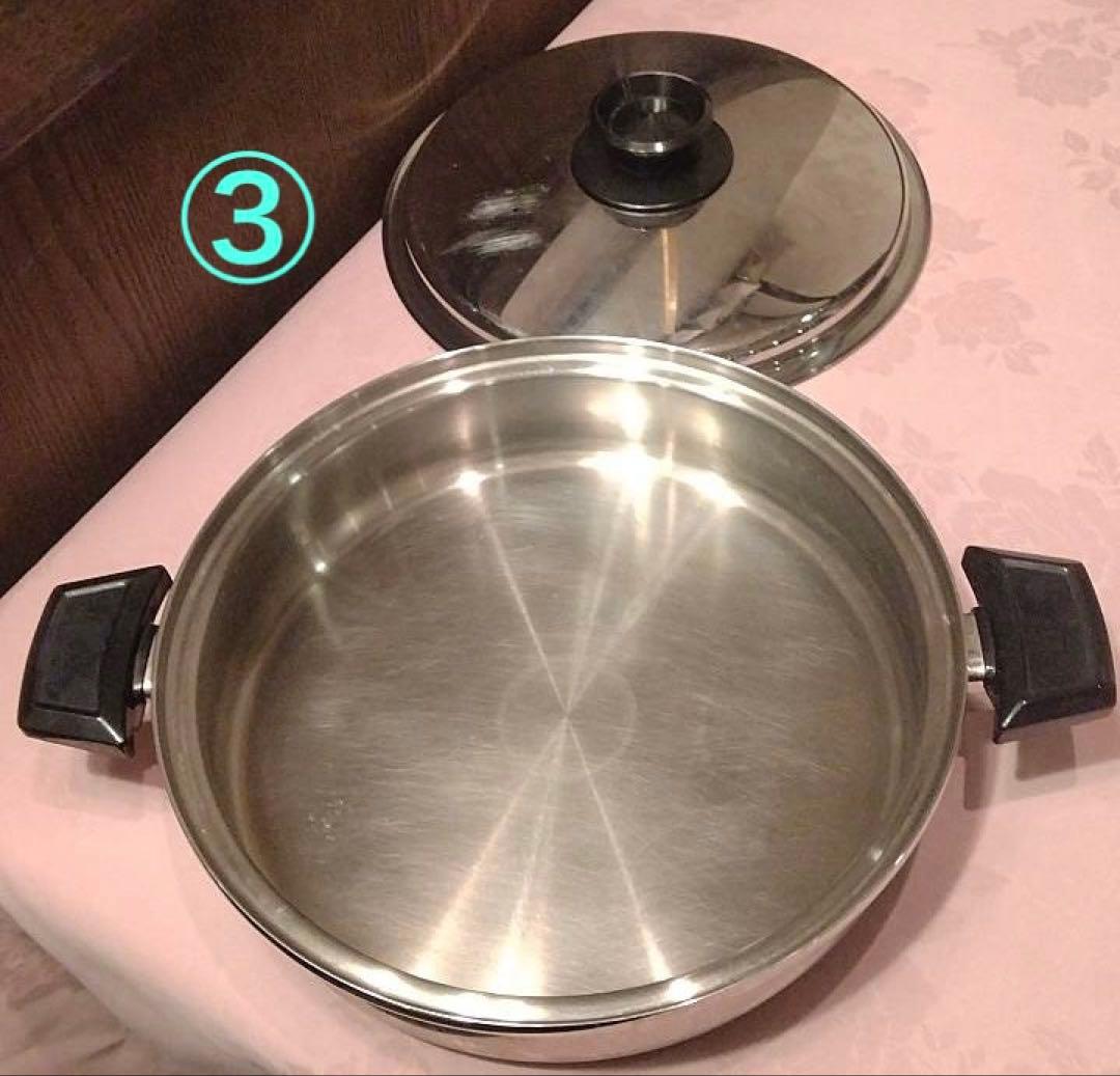  QUEEN ロイヤルクイーン 鍋 IH 料理集付き セット