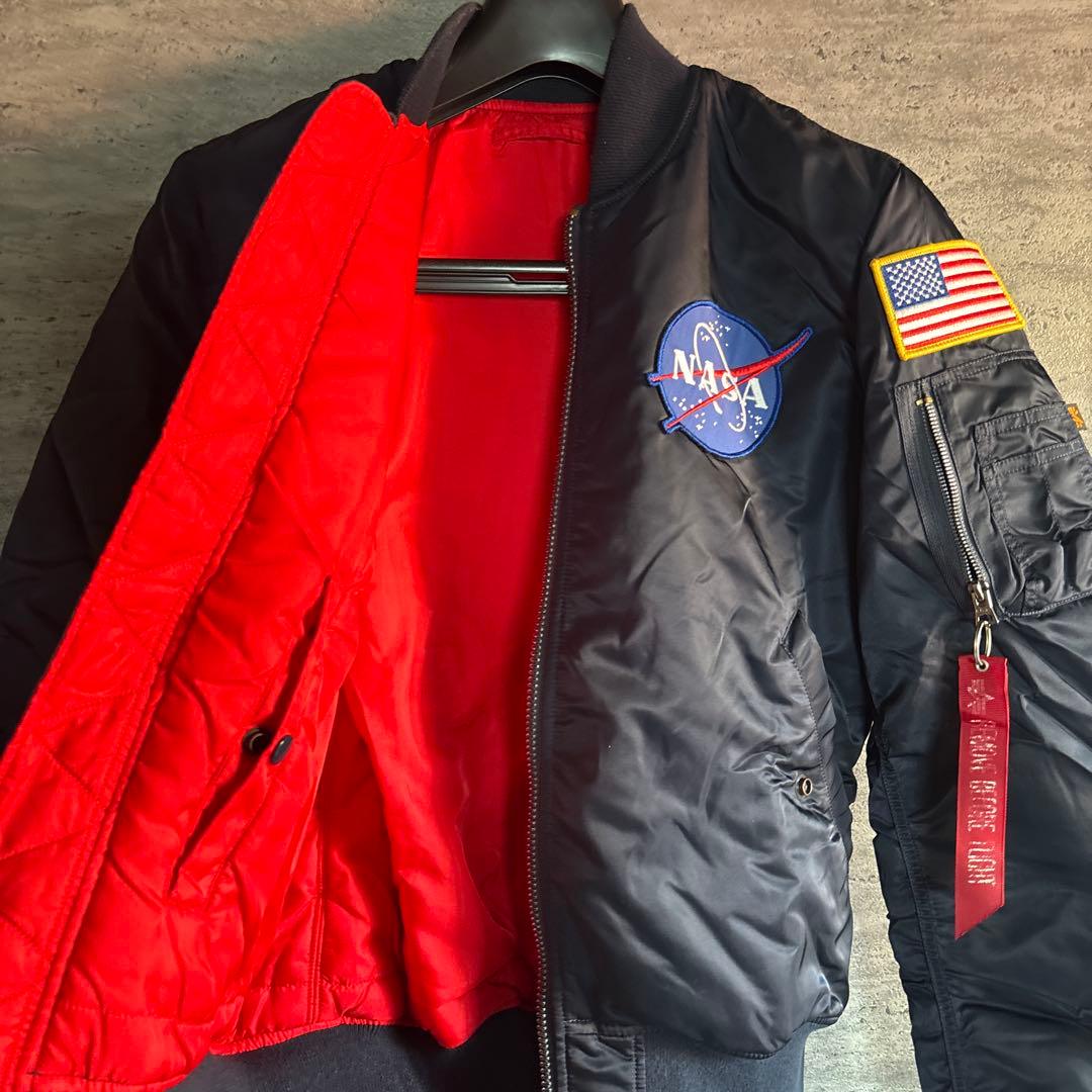 NASA MA-1 フライトジャケット アポロ11
